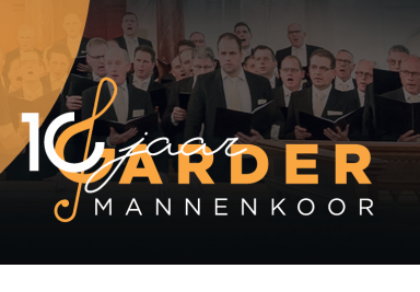 10 jaar Garder Mannenkoor